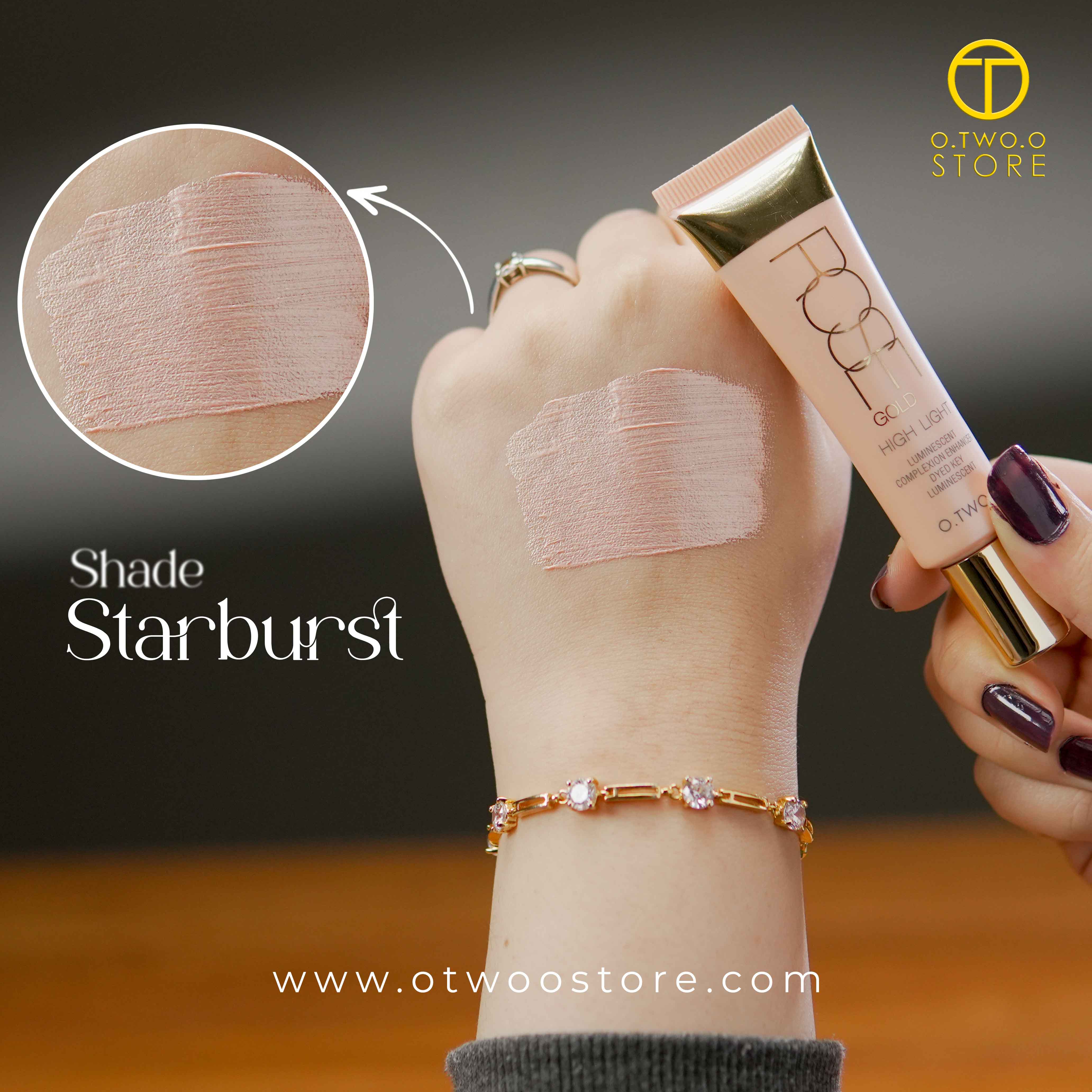 O.TWO.O Rose Gold Liquid Highlighter