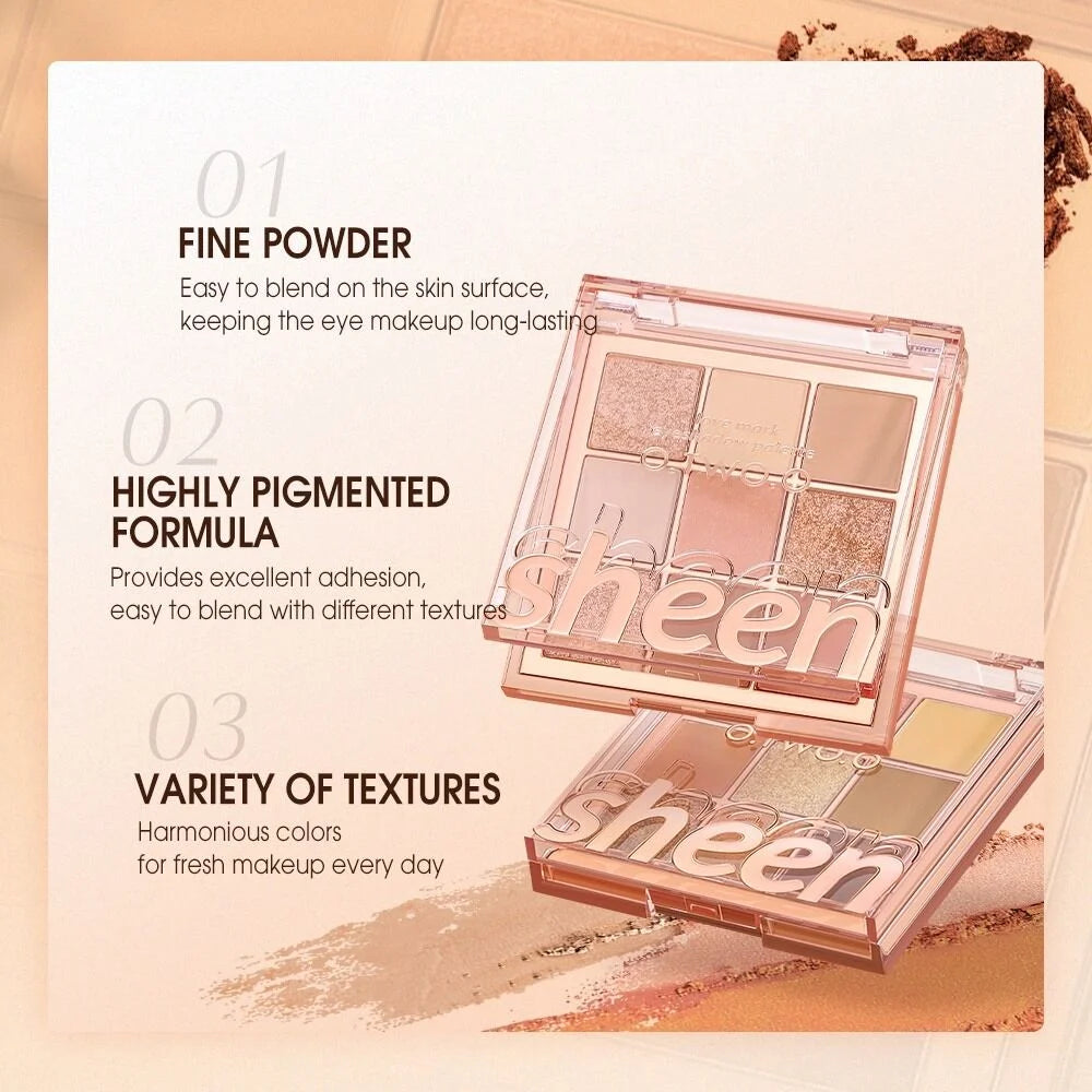 O.TWO.O Sheen Eyeshadow Palette