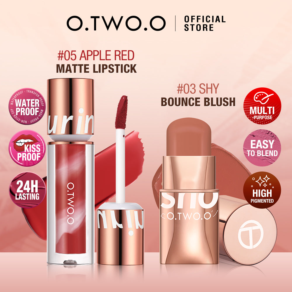 O.TWO.O Lip & Cheek Glow Duo