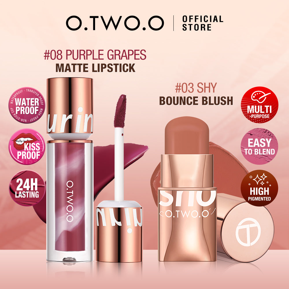 O.TWO.O Lip & Cheek Glow Duo