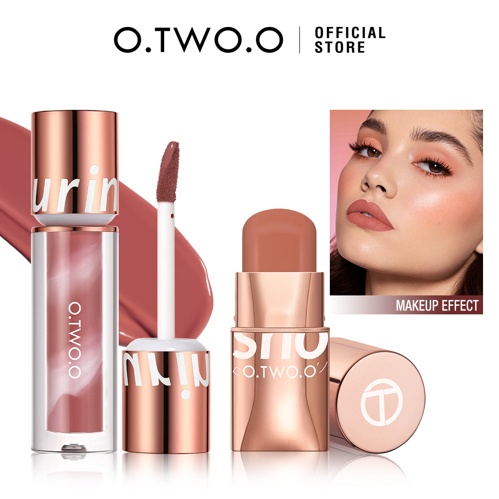 O.TWO.O Lip & Cheek Glow Duo