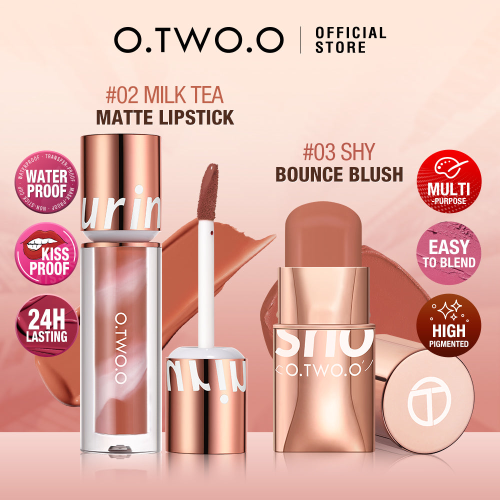 O.TWO.O Lip & Cheek Glow Duo