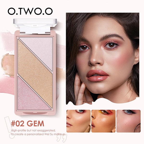 O.TWO.O 3in1 Sweet Heart Palette